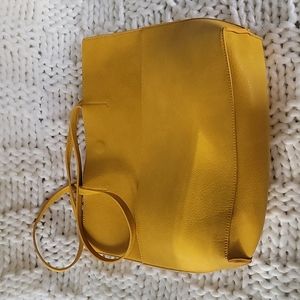 Like new Mustard Yellow Bucket Bag